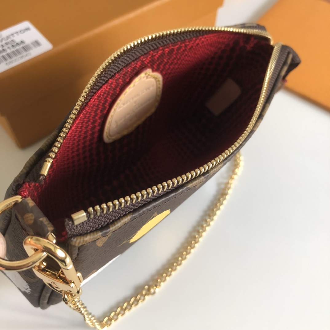 Louis Vuitton LV x YK Mini-Pochette-Accessoires (14 x 9 x 2 cm) M81866 - EUR FASHION