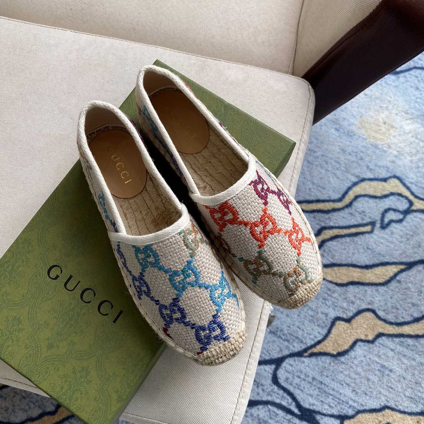 Gucci GG Jacquard-Espadrilles - EUR FASHION