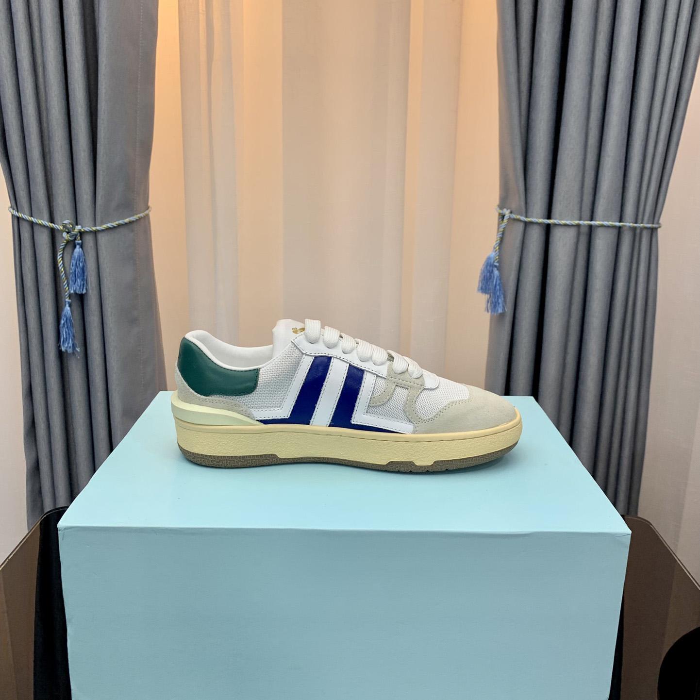 Lanvin Leder Clay Low-Top-Sneakers - EUR FASHION