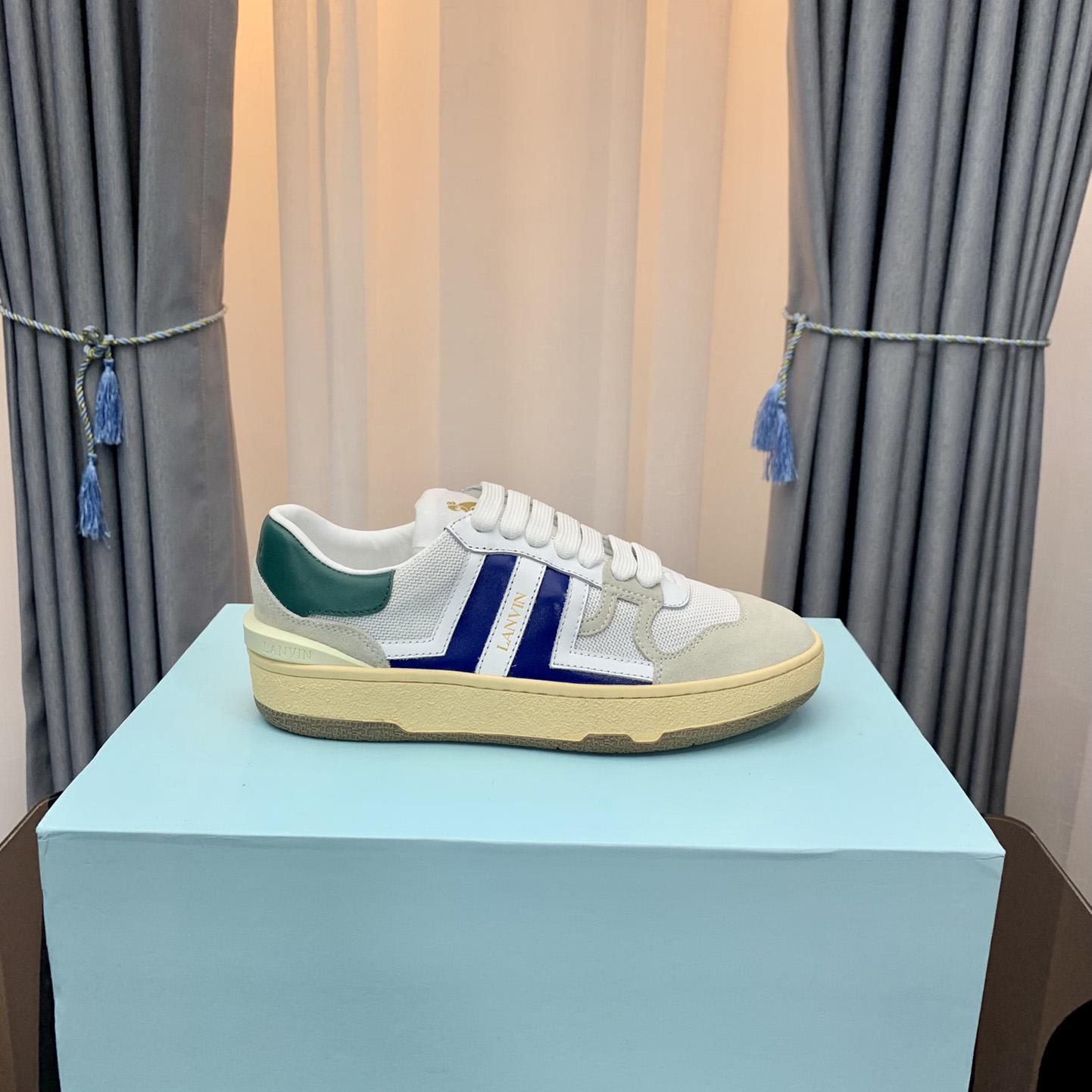 Lanvin Leder Clay Low-Top-Sneakers - EUR FASHION