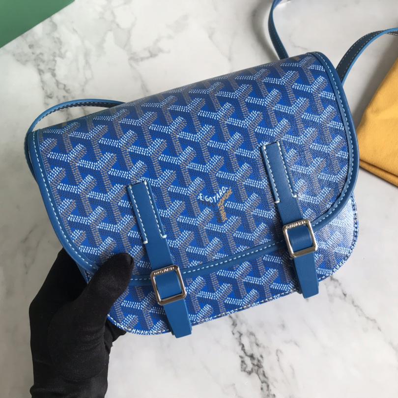 Goyard Belvedere MM Schwarze Umhängetasche (22-17-9,5 cm) - EUR FASHION