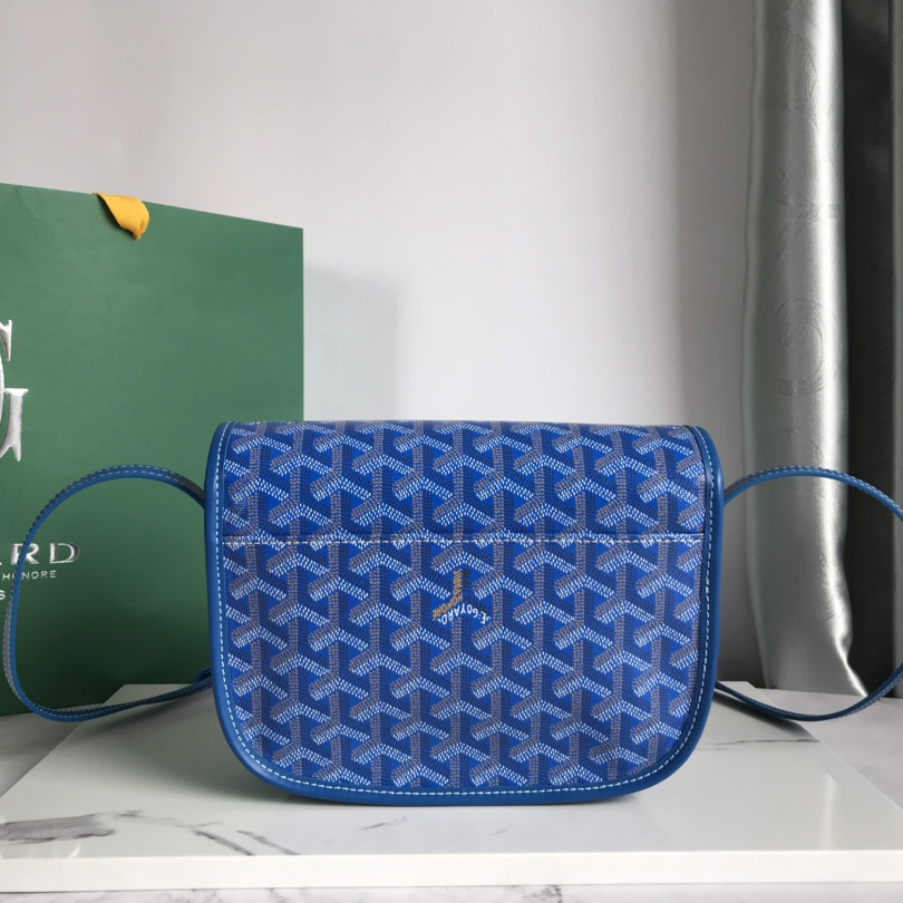 Goyard Belvedere MM Schwarze Umhängetasche (22-17-9,5 cm) - EUR FASHION