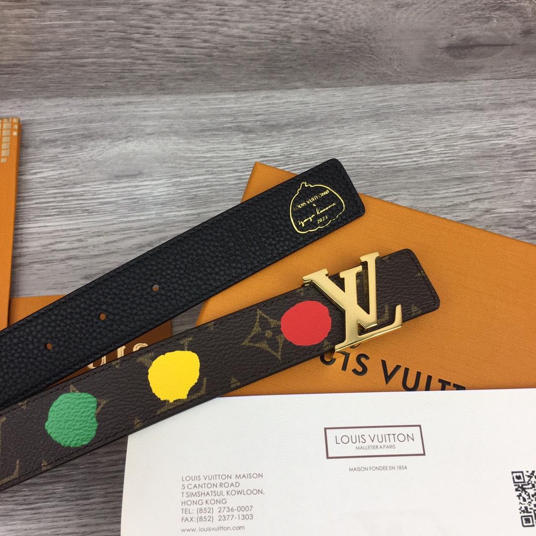 Louis Vuitton LV x YK LV Initiales 30 mm reversible Infinity Dots - EUR FASHION
