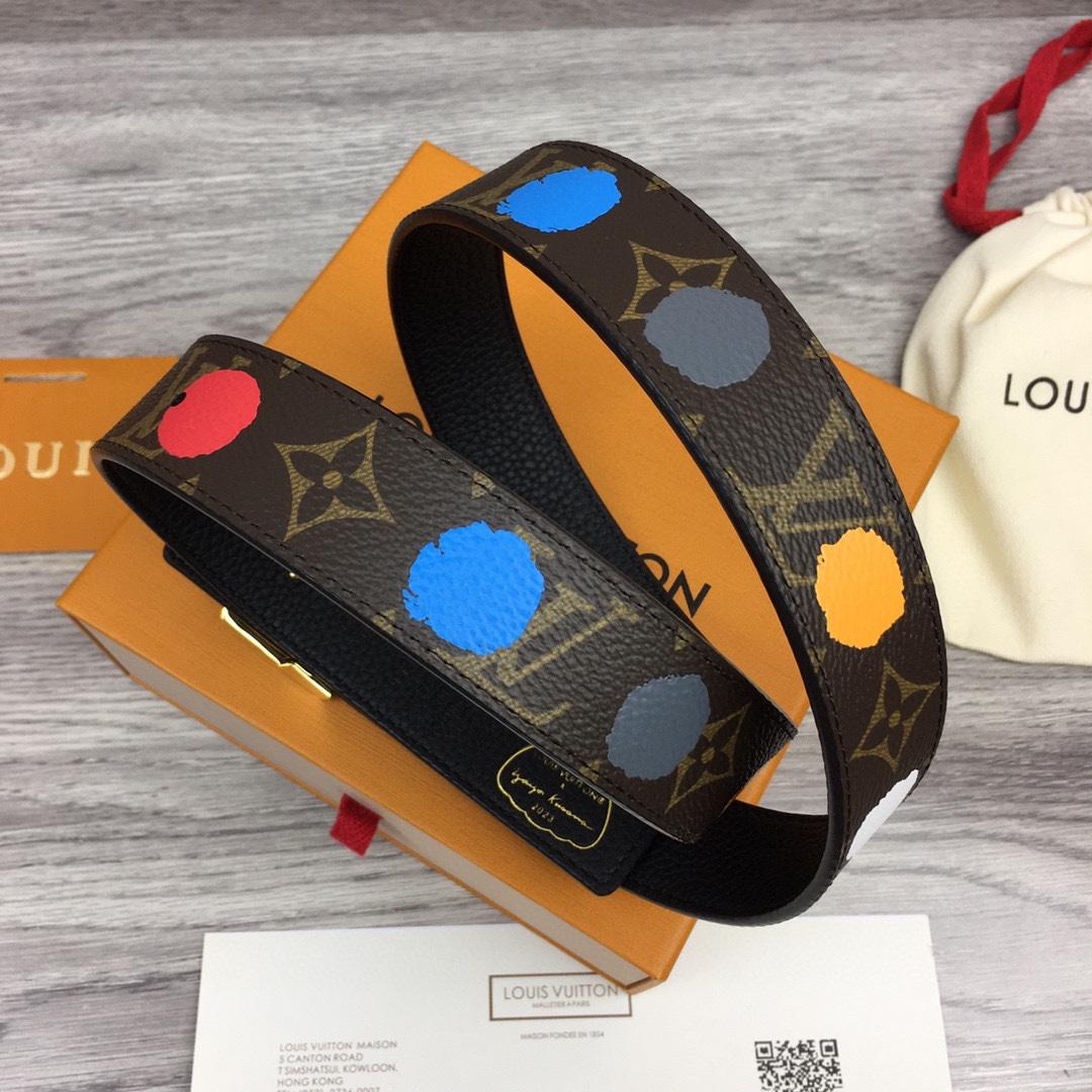 Louis Vuitton LV x YK LV Initiales 30 mm reversible Infinity Dots - EUR FASHION