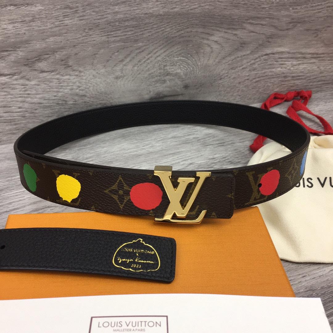 Louis Vuitton LV x YK LV Initiales 30 mm reversible Infinity Dots - EUR FASHION