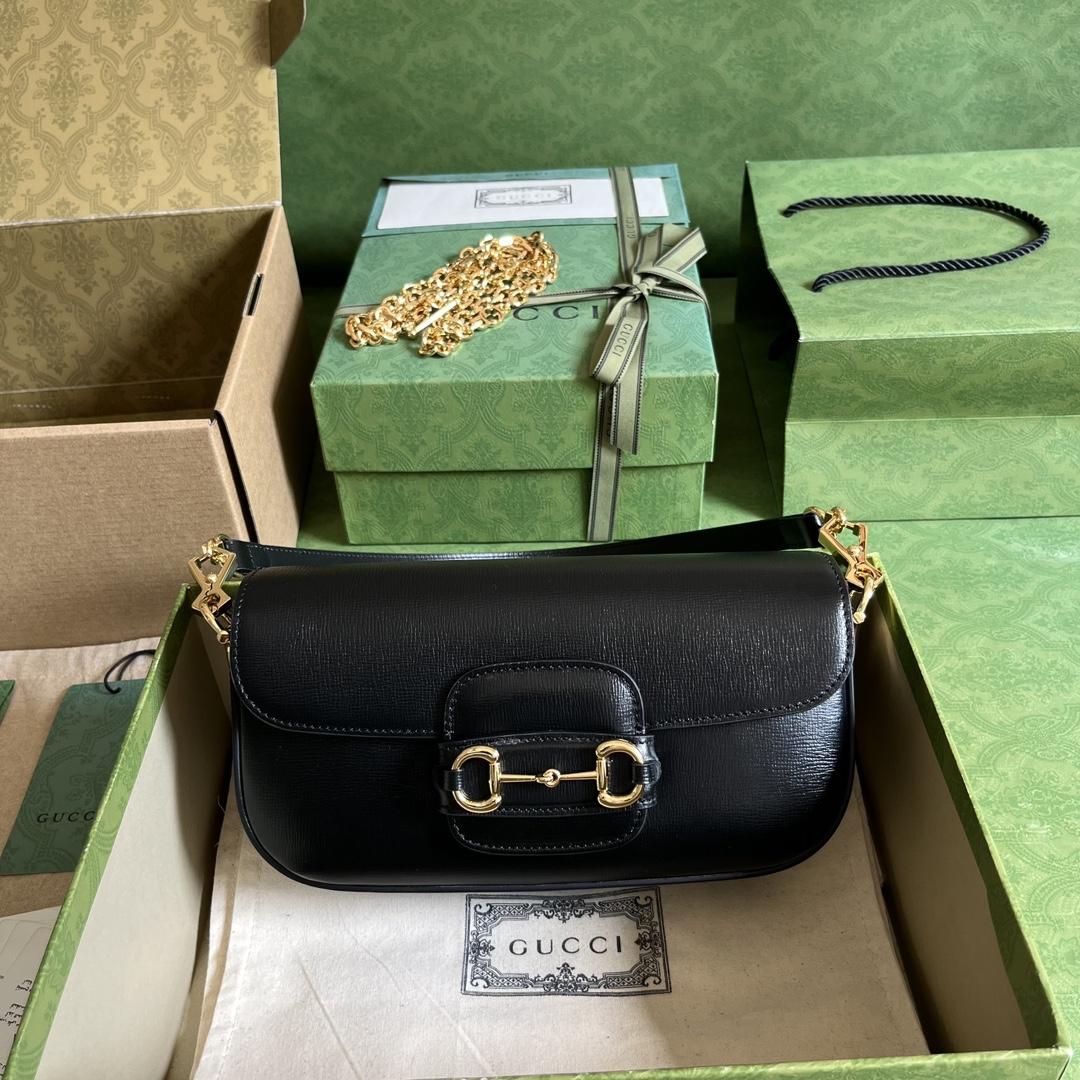 Gucci Horsebit 1955 Kleine Umhängetasche (24-13-5 cm) - EUR FASHION