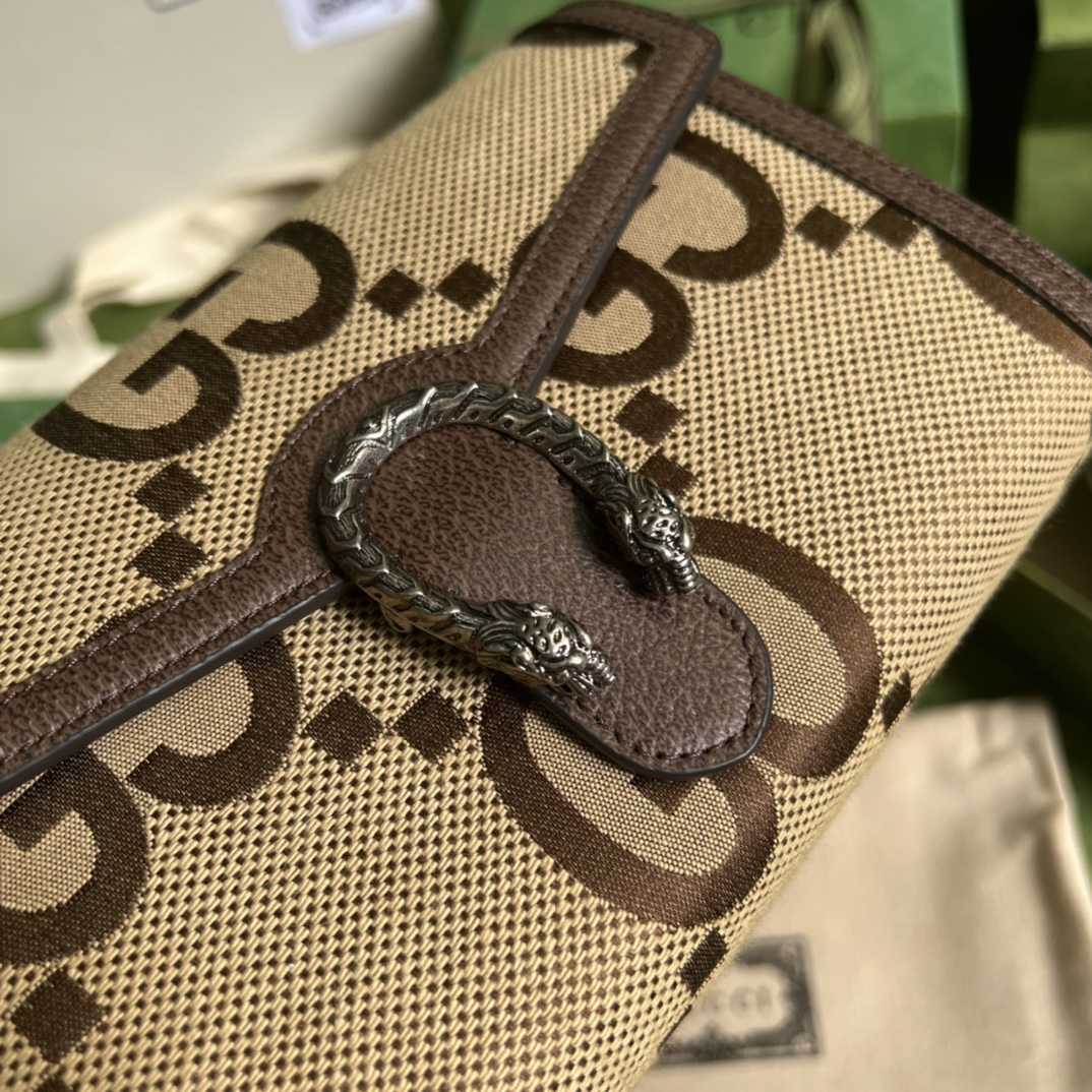 Gucci Dionysus Jumbo GG Kettenbrieftasche (20-13-6CM) - EUR FASHION