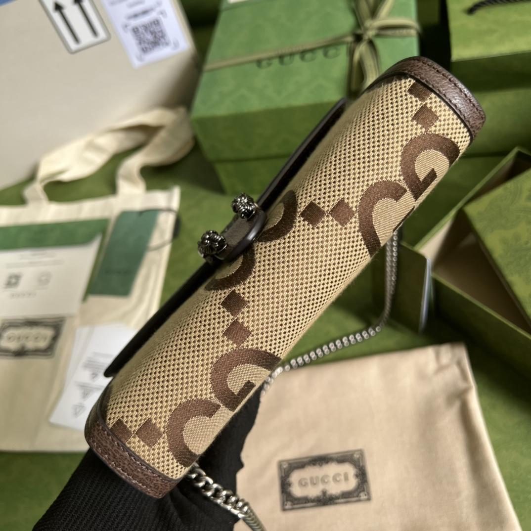 Gucci Dionysus Jumbo GG Kettenbrieftasche (20-13-6CM) - EUR FASHION