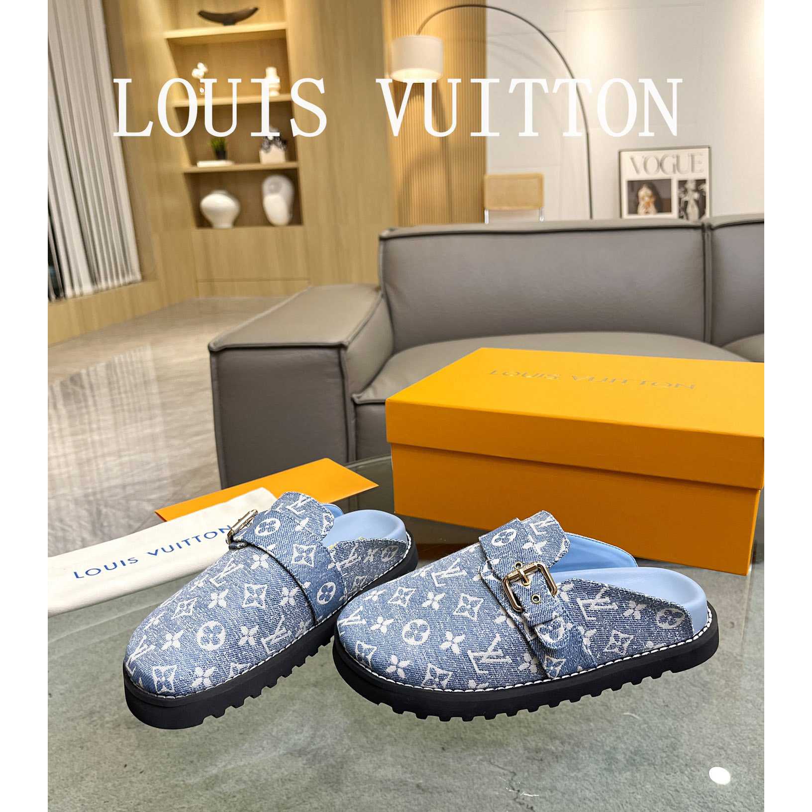 Louis Vuitton Lv Cozy Flat Comfort Clog 1AB3PD - EUR FASHION