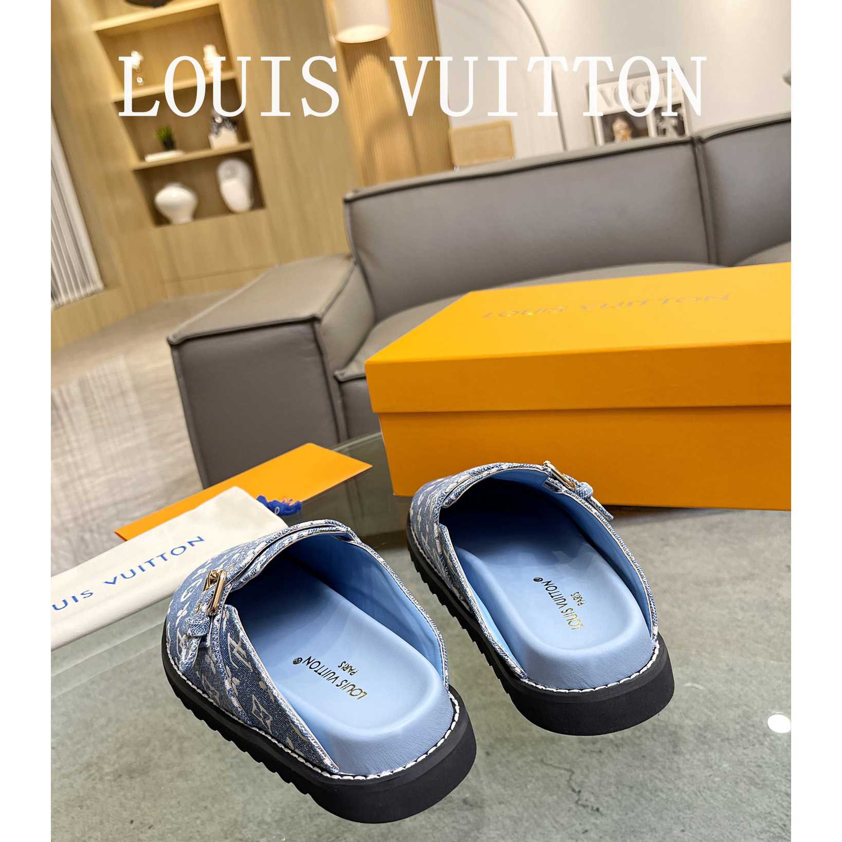 Louis Vuitton Lv Cozy Flat Comfort Clog 1AB3PD - EUR FASHION