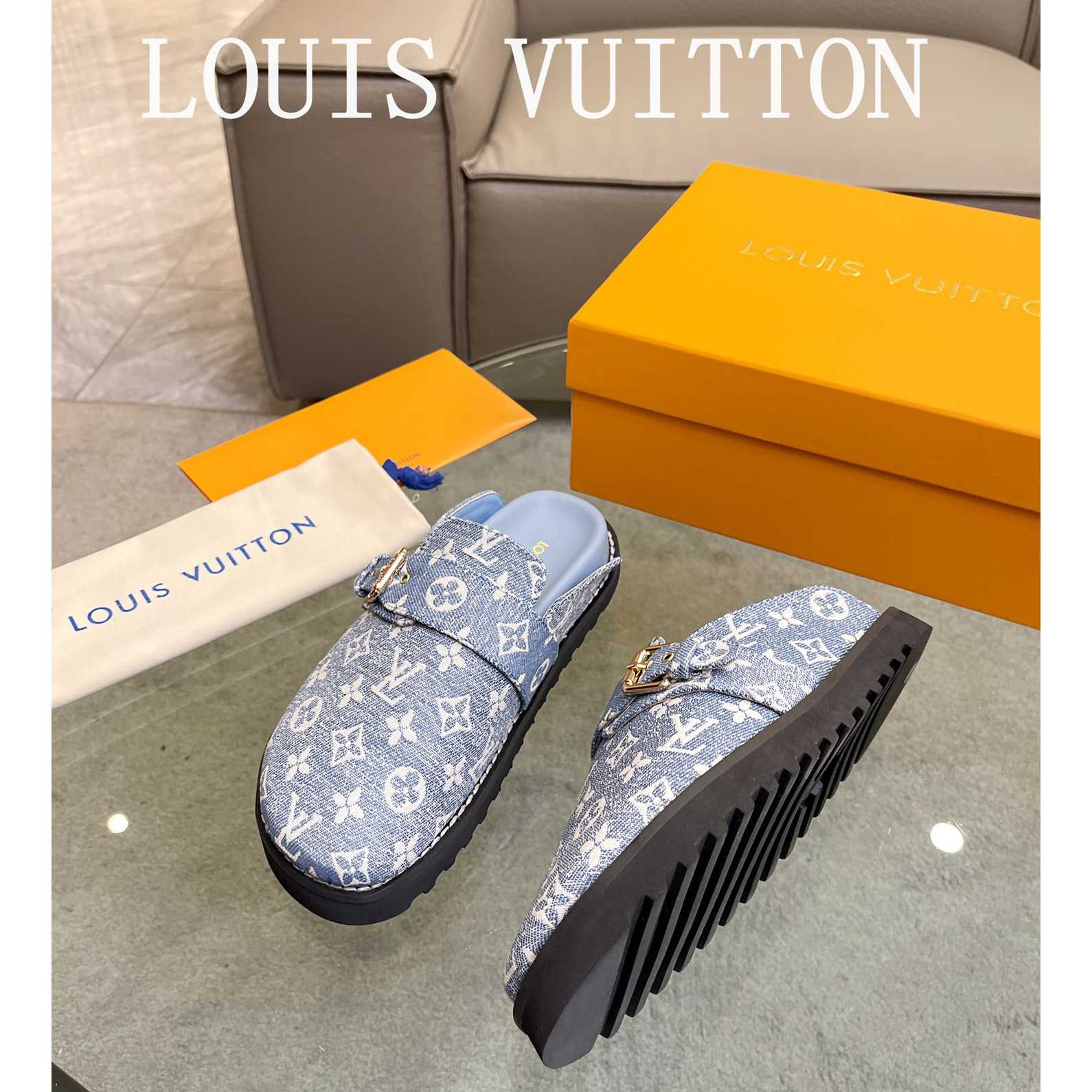 Louis Vuitton Lv Cozy Flat Comfort Clog 1AB3PD - EUR FASHION