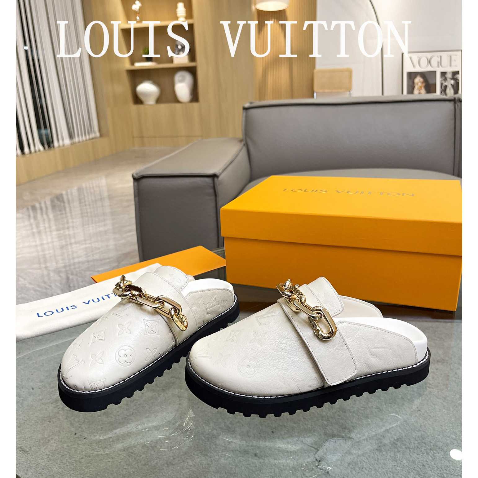 Louis Vuitton Lv Cozy Flat Comfort Clog - EUR FASHION