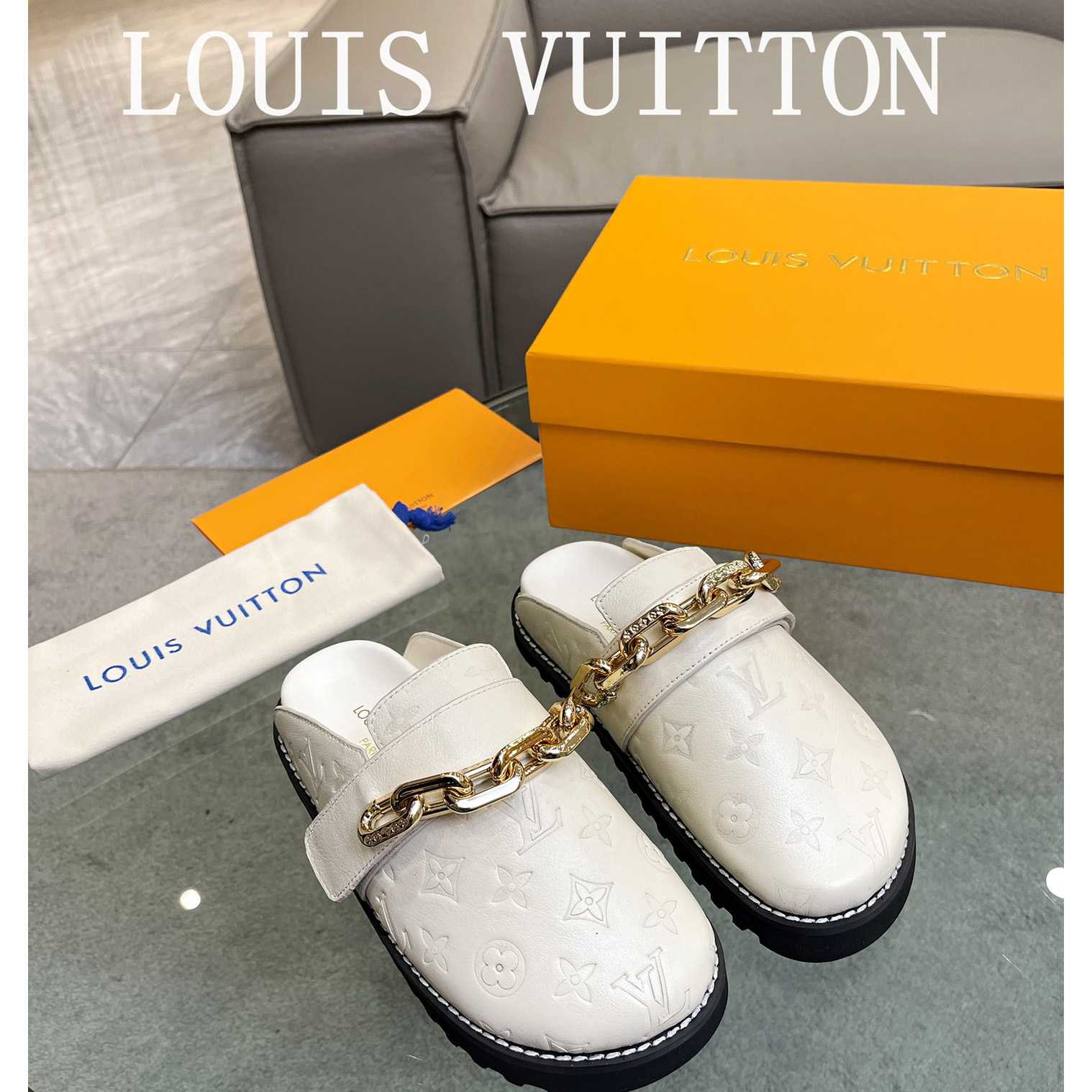 Louis Vuitton Lv Cozy Flat Comfort Clog - EUR FASHION