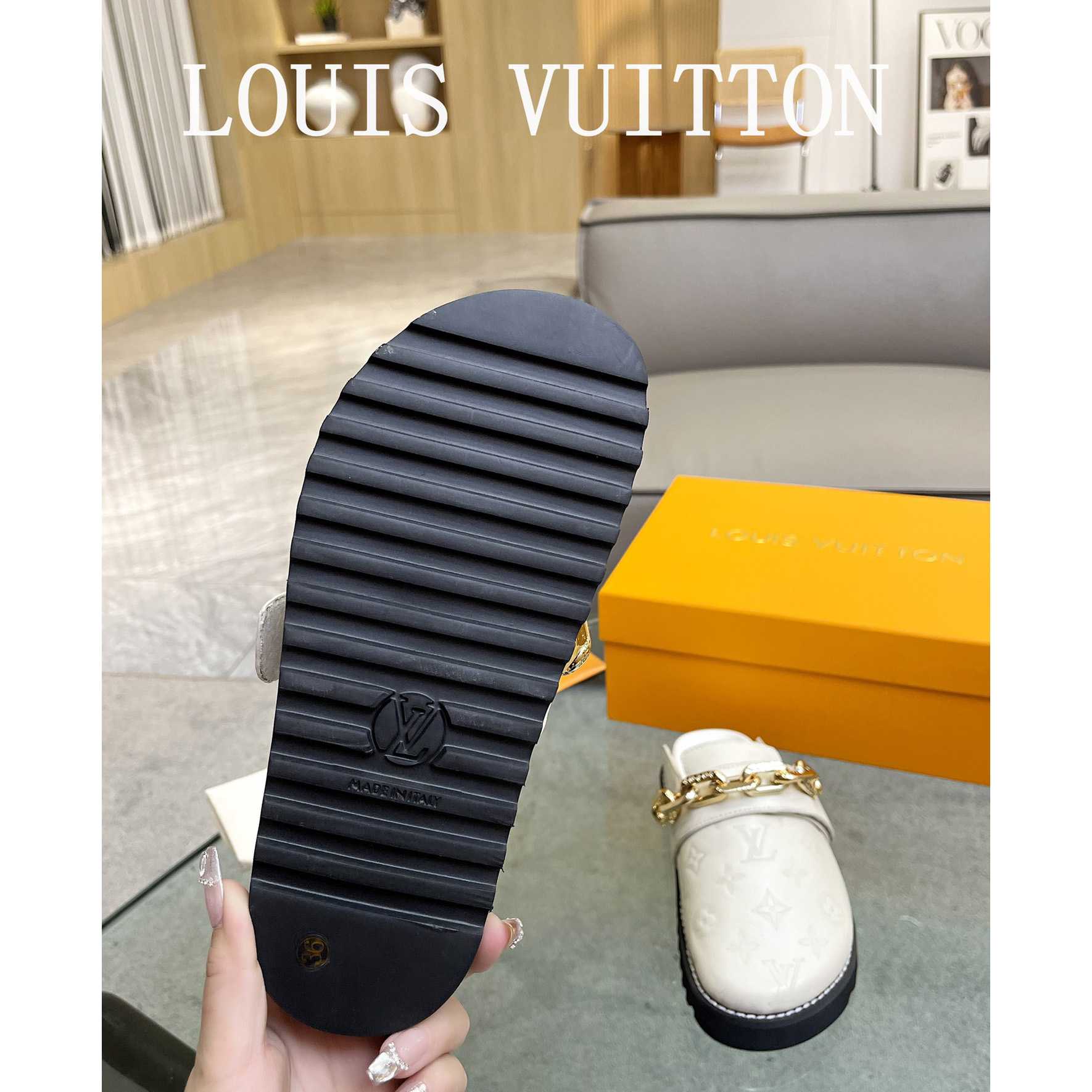 Louis Vuitton Lv Cozy Flat Comfort Clog - EUR FASHION