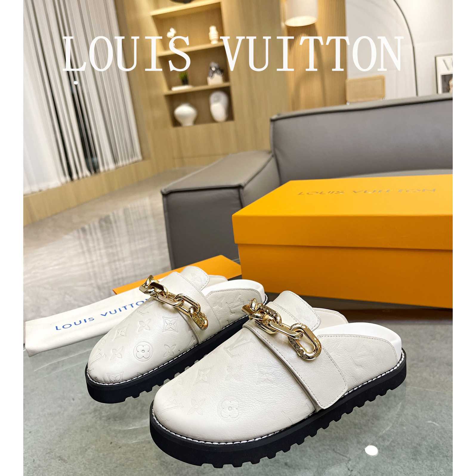Louis Vuitton Lv Cozy Flat Comfort Clog - EUR FASHION