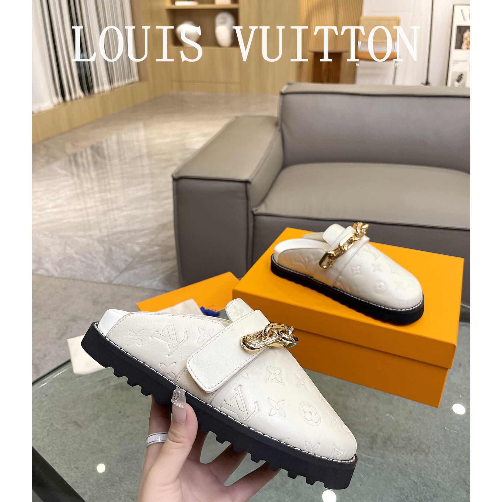 Louis Vuitton Lv Cozy Flat Comfort Clog - EUR FASHION