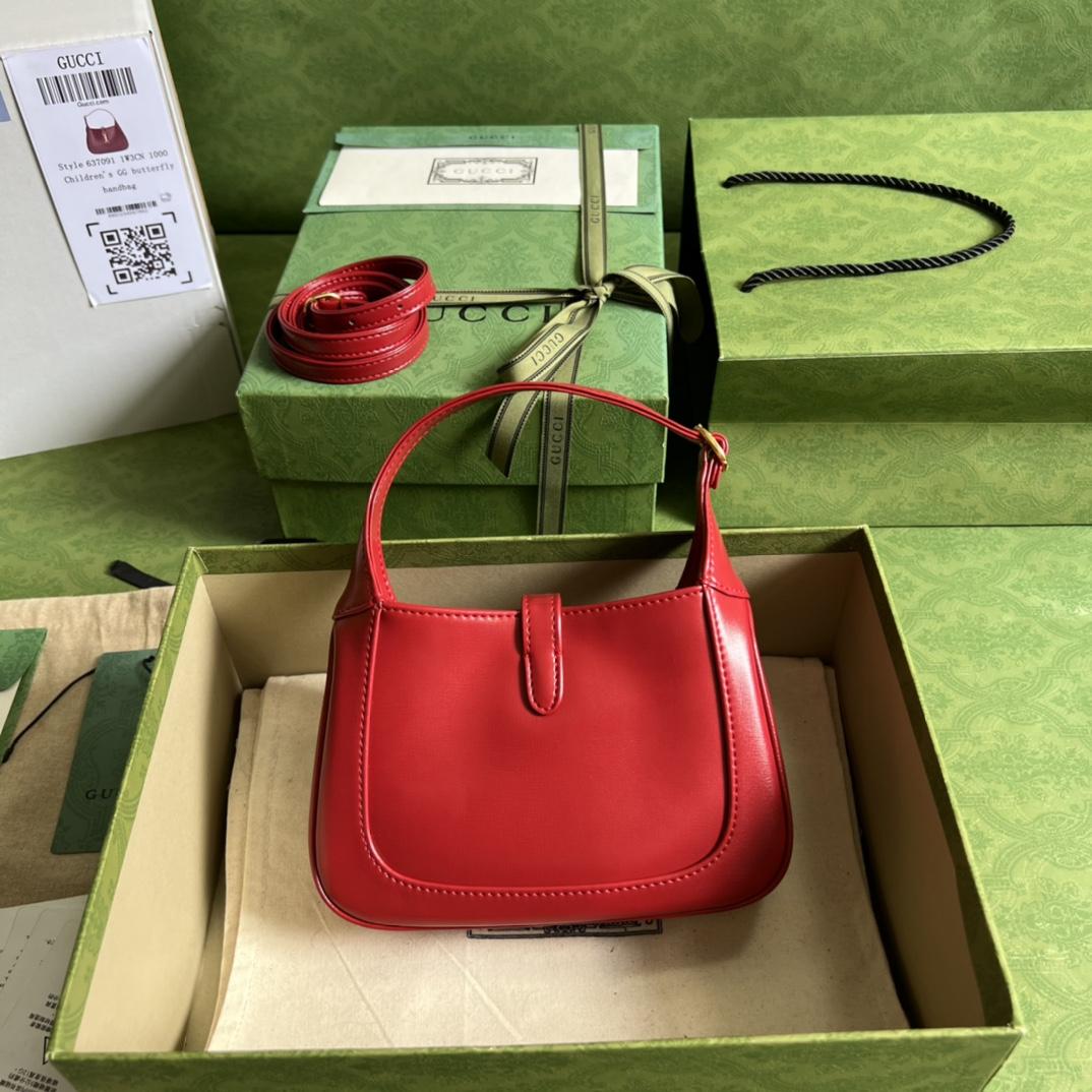 Gucci Jackie 1961 Mini-Umhängetasche (19 x 13 x 3 cm) - EUR FASHION