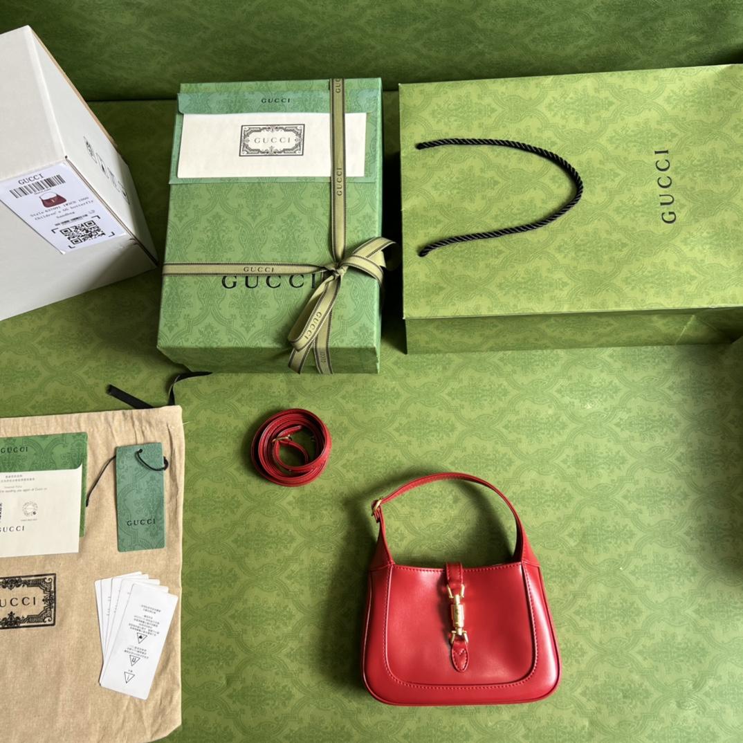 Gucci Jackie 1961 Mini-Umhängetasche (19 x 13 x 3 cm) - EUR FASHION
