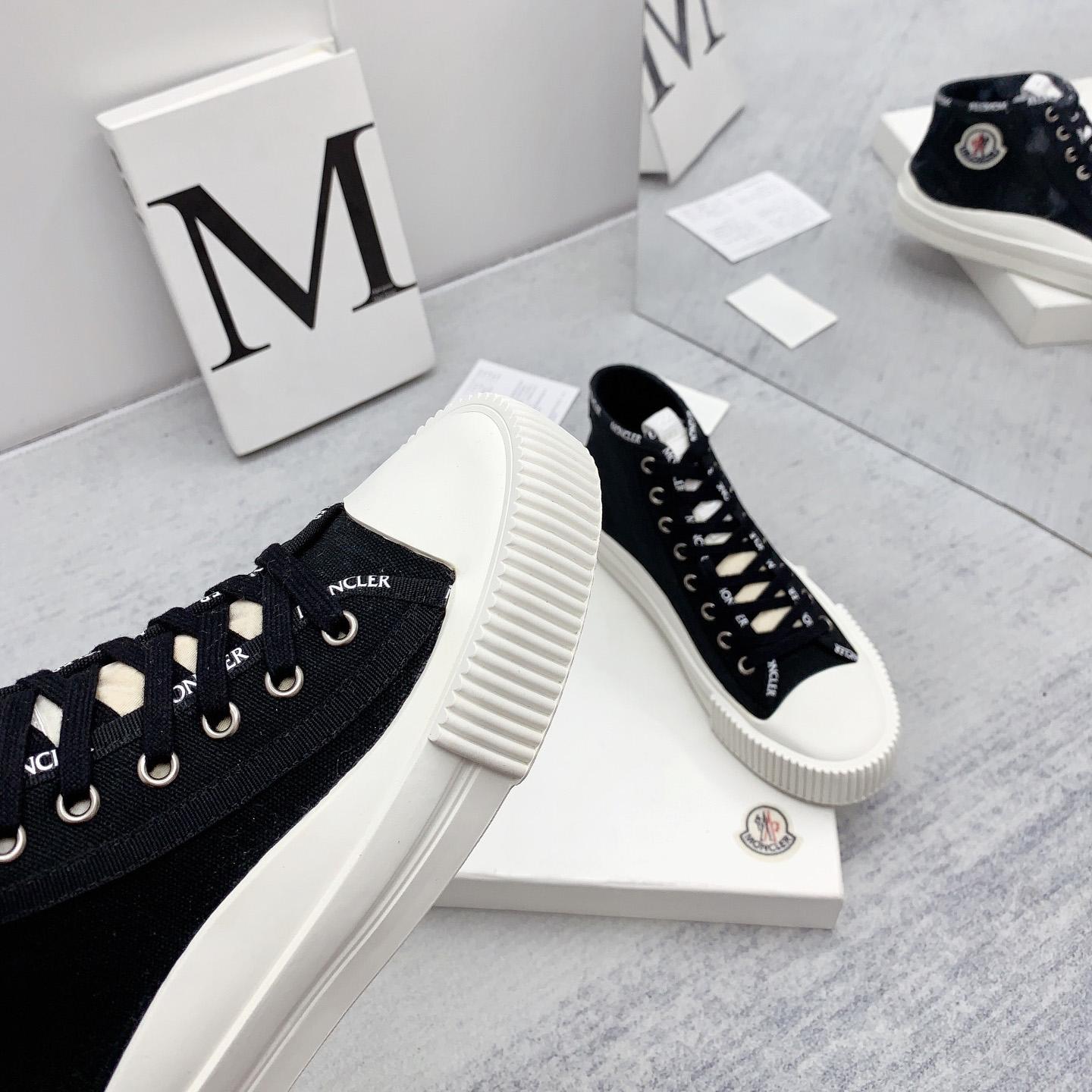Schwarze Lissex-Turnschuhe von Moncler - EUR FASHION