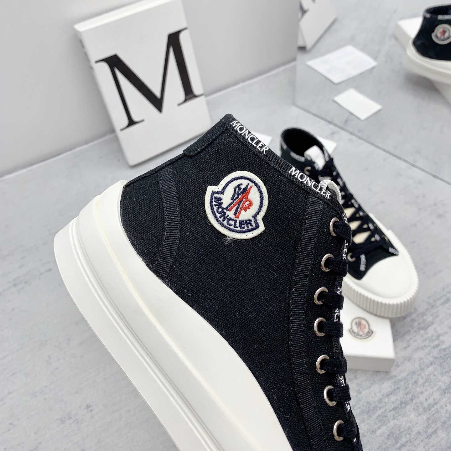 Schwarze Lissex-Turnschuhe von Moncler - EUR FASHION
