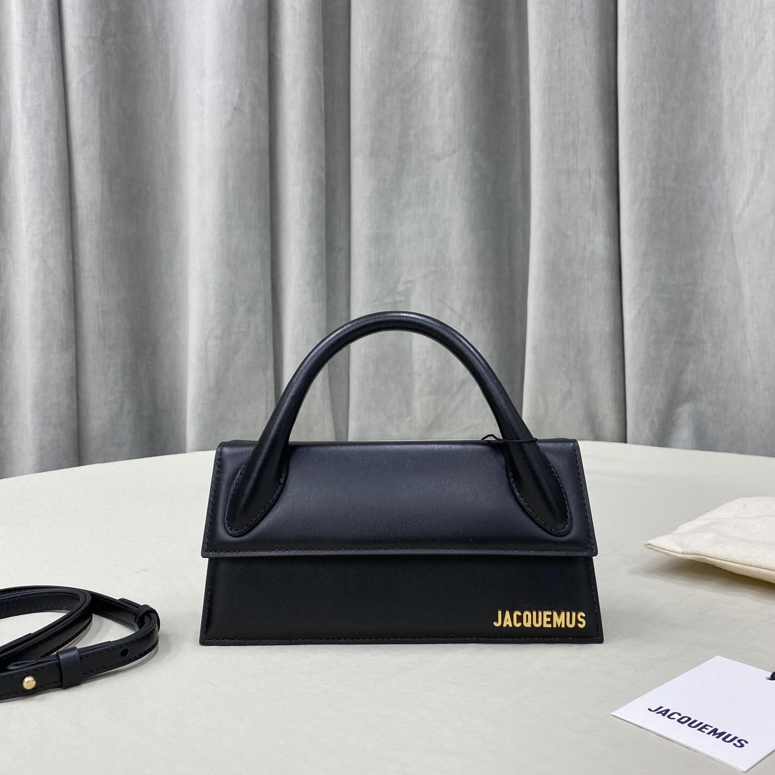 Jacquemus Le Chiquito Lange Lederhandtasche - EUR FASHION