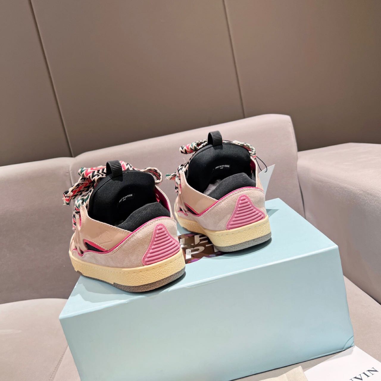 Lanvin Curb Schnür-Sneaker - EUR FASHION
