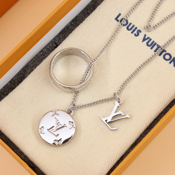 Louis Vuitton Monogramm Charms Halskette M62485 - EUR FASHION