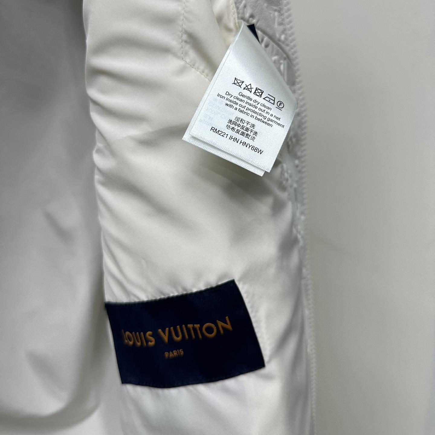 Louis Vuitton LVSE geprägter Monogram-Mix-Lederblouson 1AAT5Q - EUR FASHION