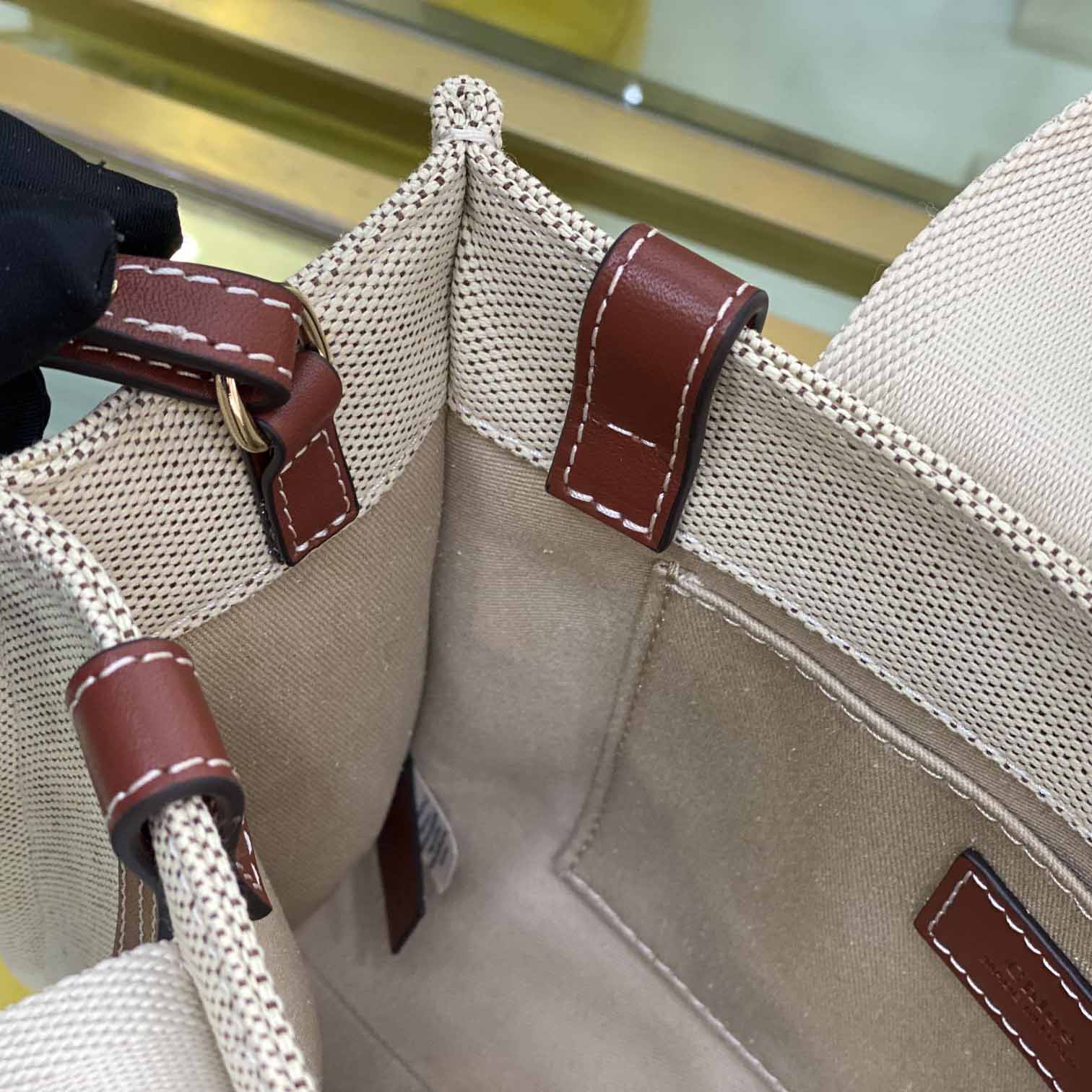 Chloe Kleine Woody-Einkaufstasche - EUR FASHION
