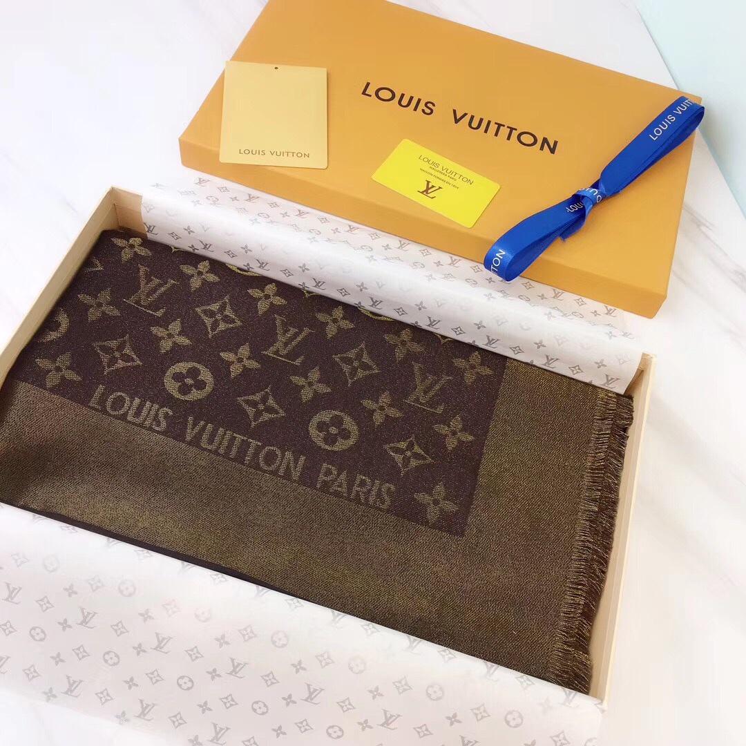 Louis Vuitton-Monogramm-Denim-Schal - EUR FASHION