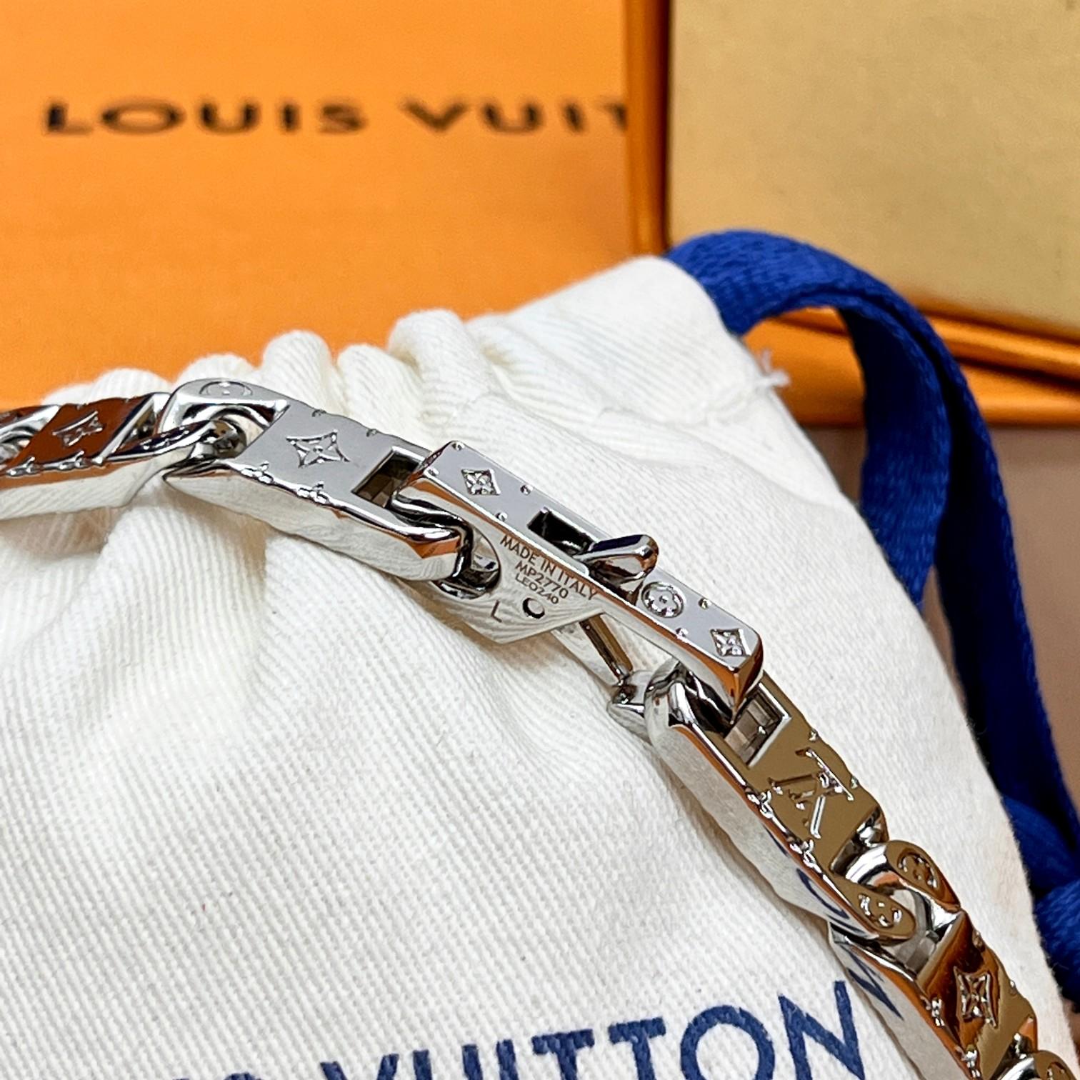 Gefesselte Halskette mit Louis Vuitton-Monogramm M00919 - EUR FASHION