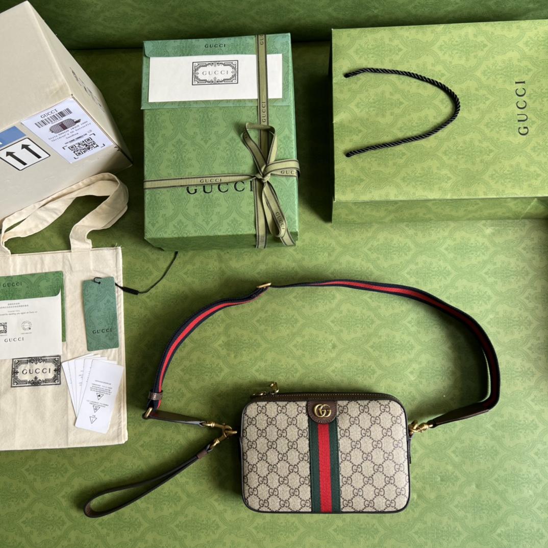 Gucci Ophidia GG Umhängetasche (23,5-16-4,5 cm) - EUR FASHION