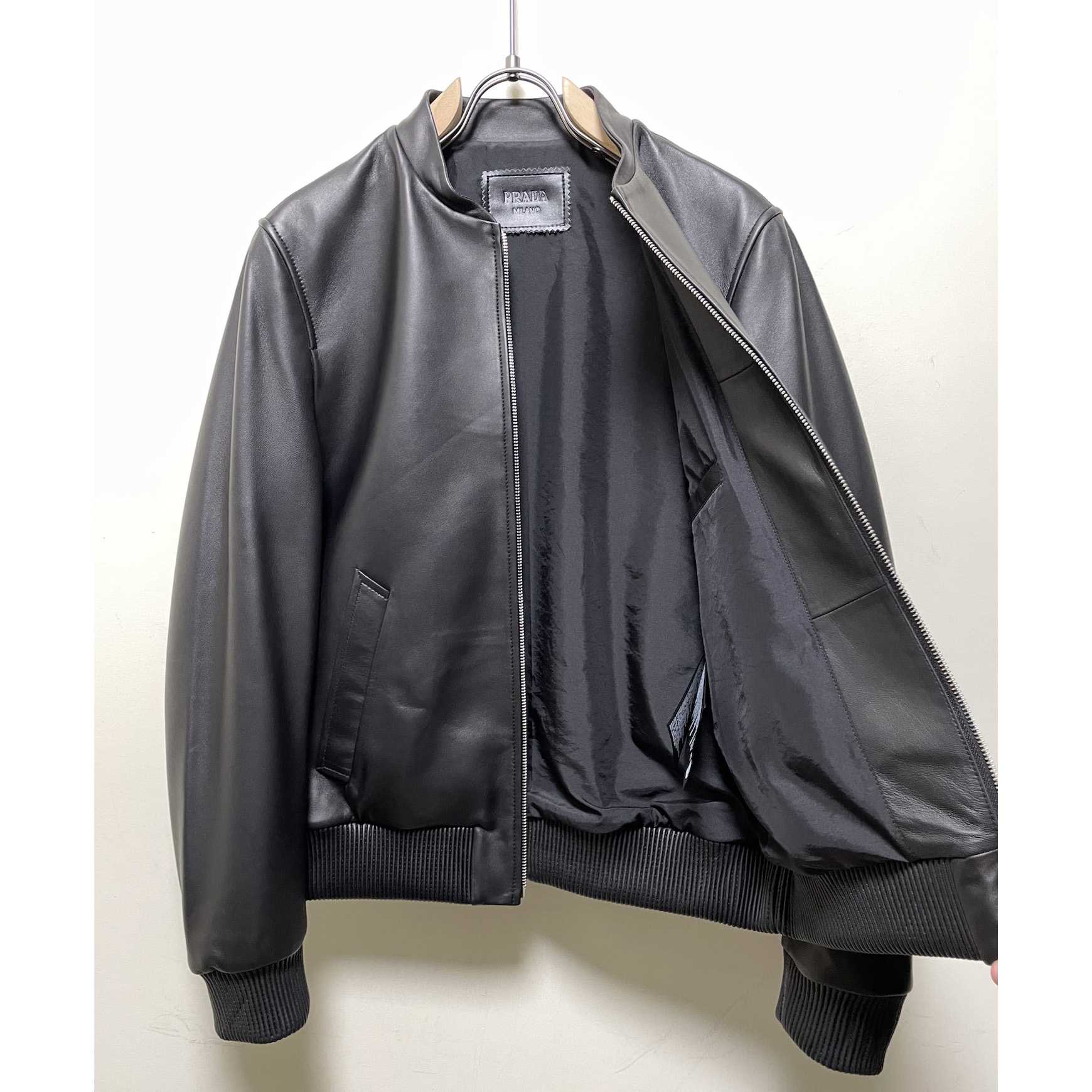 Prada-Bomberjacke aus Nappaleder - EUR FASHION