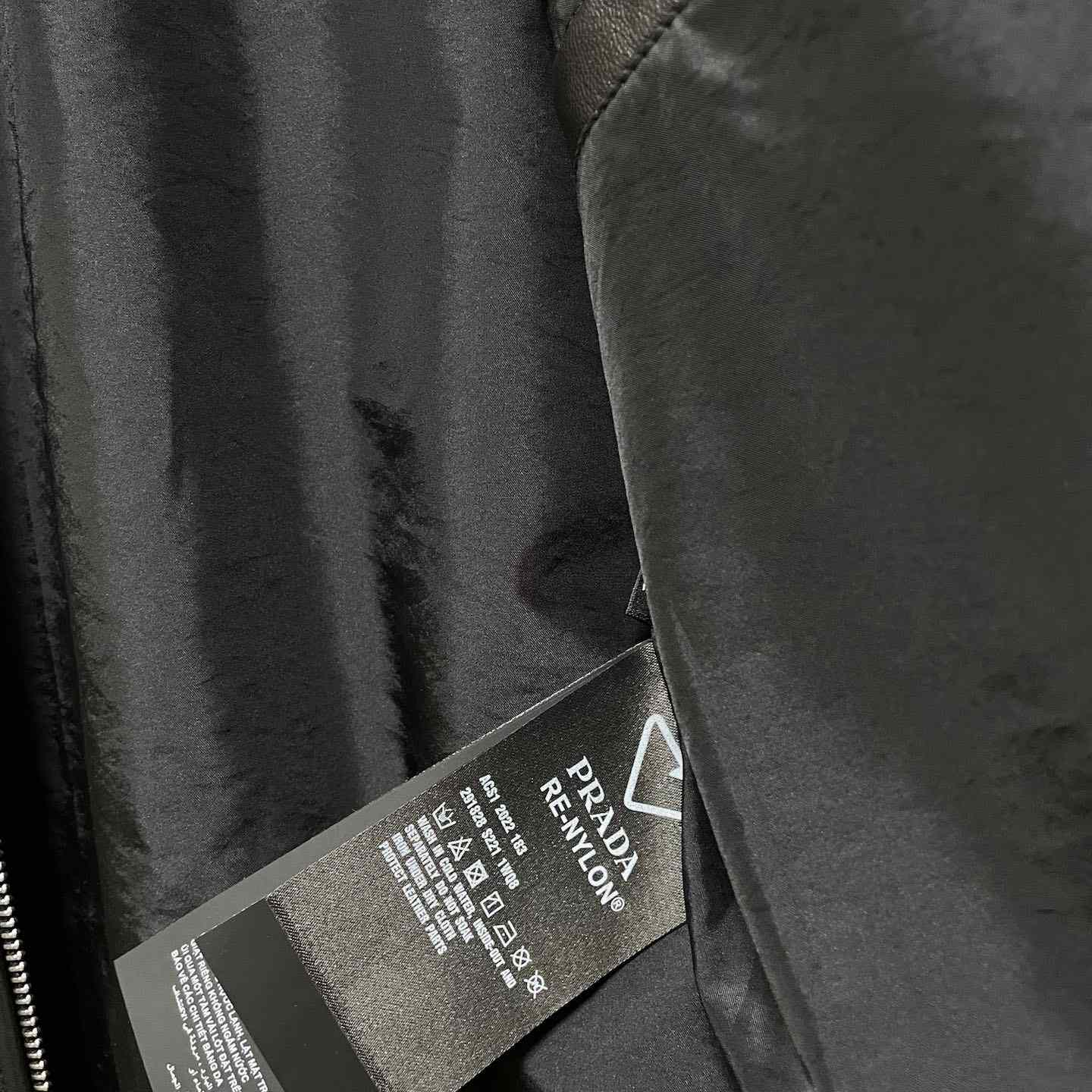 Prada-Bomberjacke aus Nappaleder - EUR FASHION
