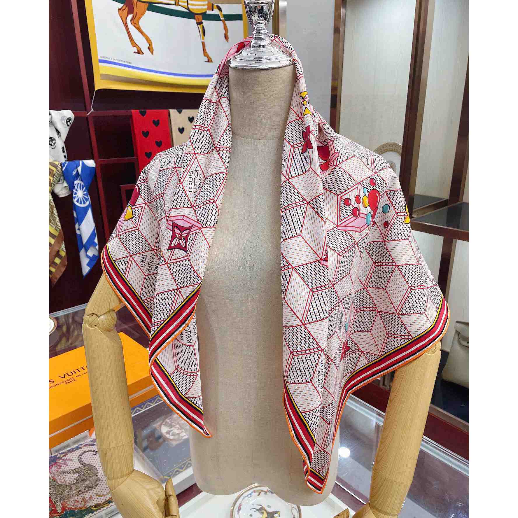 Louis Vuitton Damier Pop-Up-Quadrat M77668 - EUR FASHION