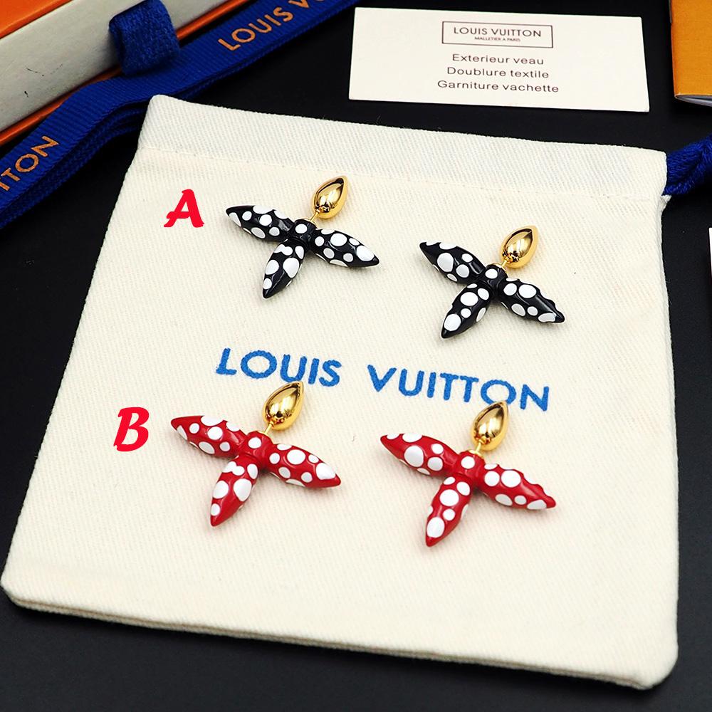 Kultige Ohrringe mit Infinity-Punkten von Louis Vuitton LV x YK LV - EUR FASHION