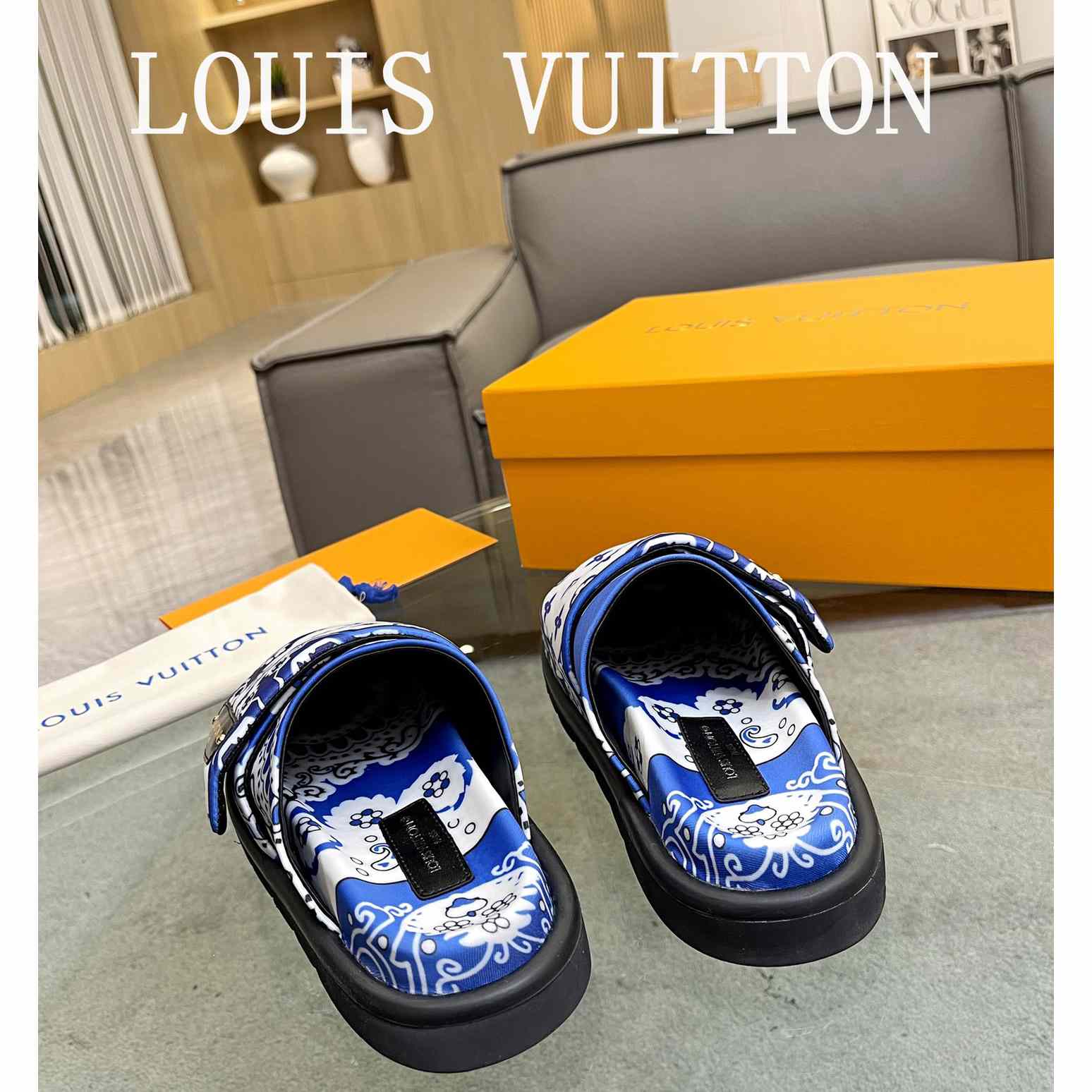 Louis Vuitton Slipper Pillow Flat Comfort Mule 1AAM52 - EUR FASHION