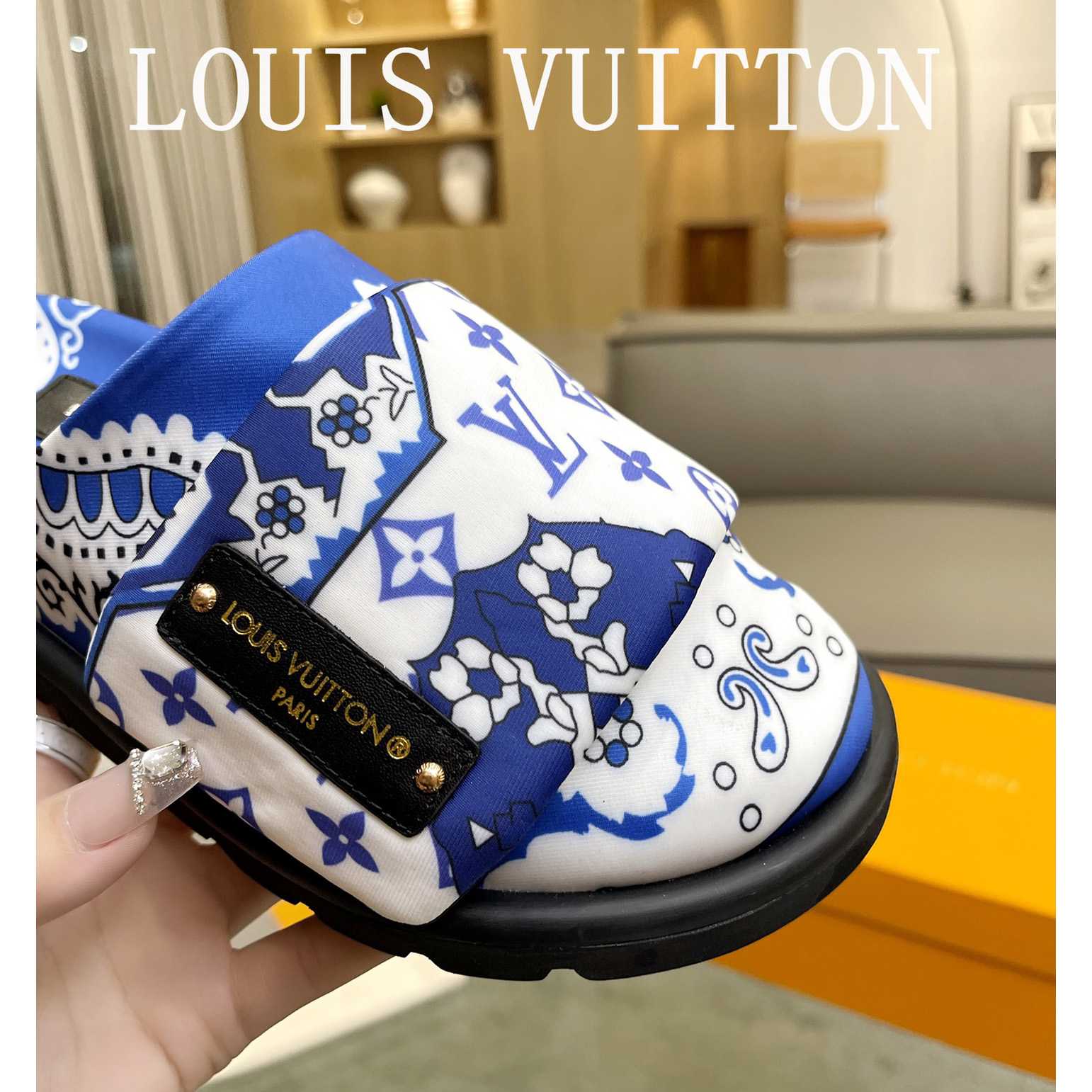 Louis Vuitton Slipper Pillow Flat Comfort Mule 1AAM52 - EUR FASHION