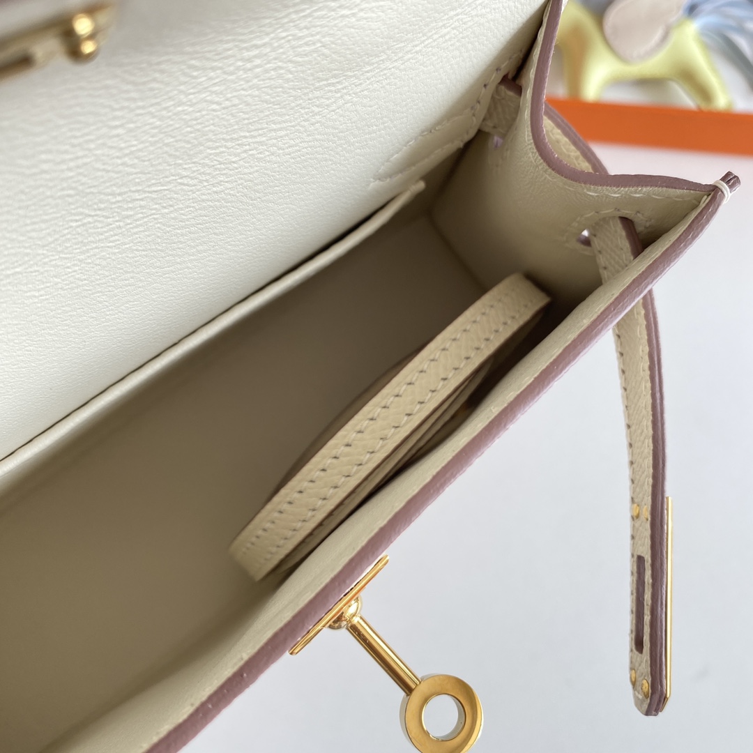 Hermes Kelly Mini Damen Handtasche (19-13-6cm) - EUR FASHION