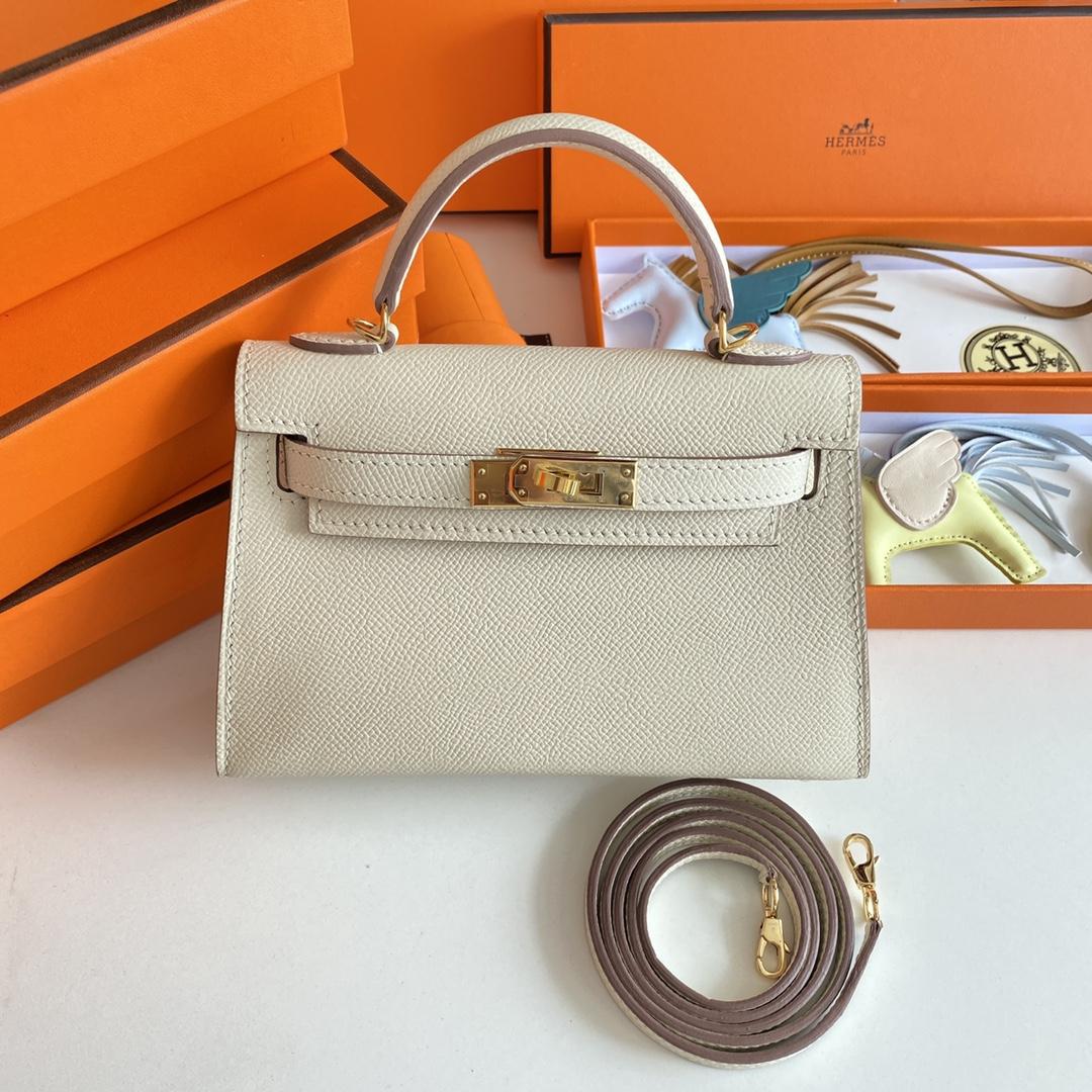 Hermes Kelly Mini Damen Handtasche (19-13-6cm) - EUR FASHION