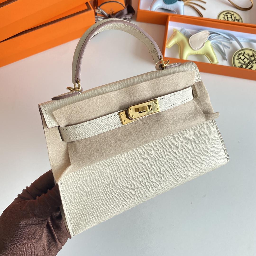 Hermes Kelly Mini Damen Handtasche (19-13-6cm) - EUR FASHION