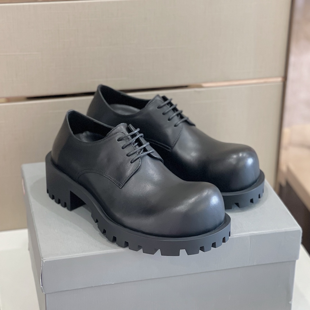 Balenciaga Rhino Derby für Herren in Schwarz - EUR FASHION