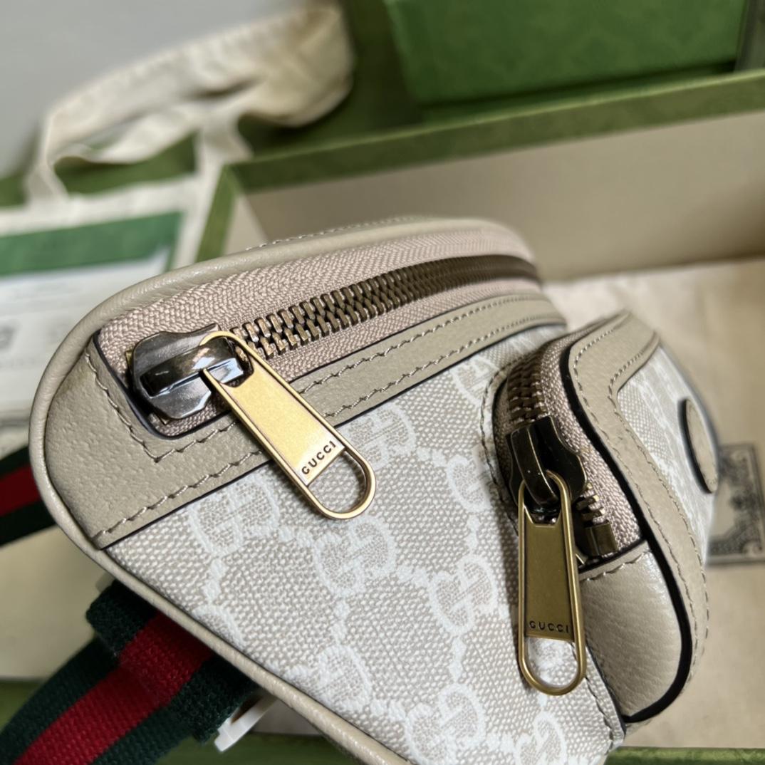 Gucci Gürteltasche mit ineinandergreifendem G (23 x 12 x 2,5 cm) - EUR FASHION