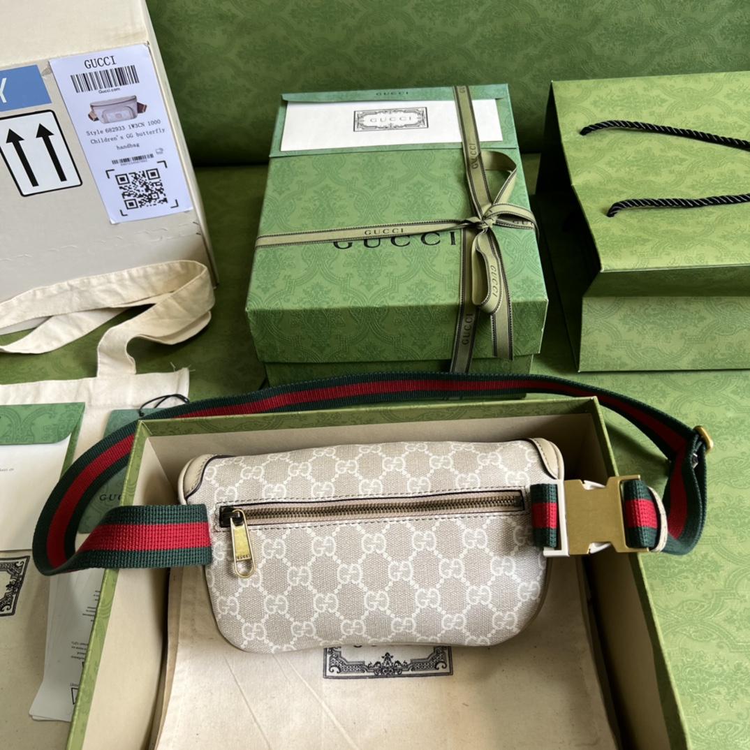 Gucci Gürteltasche mit ineinandergreifendem G (23 x 12 x 2,5 cm) - EUR FASHION