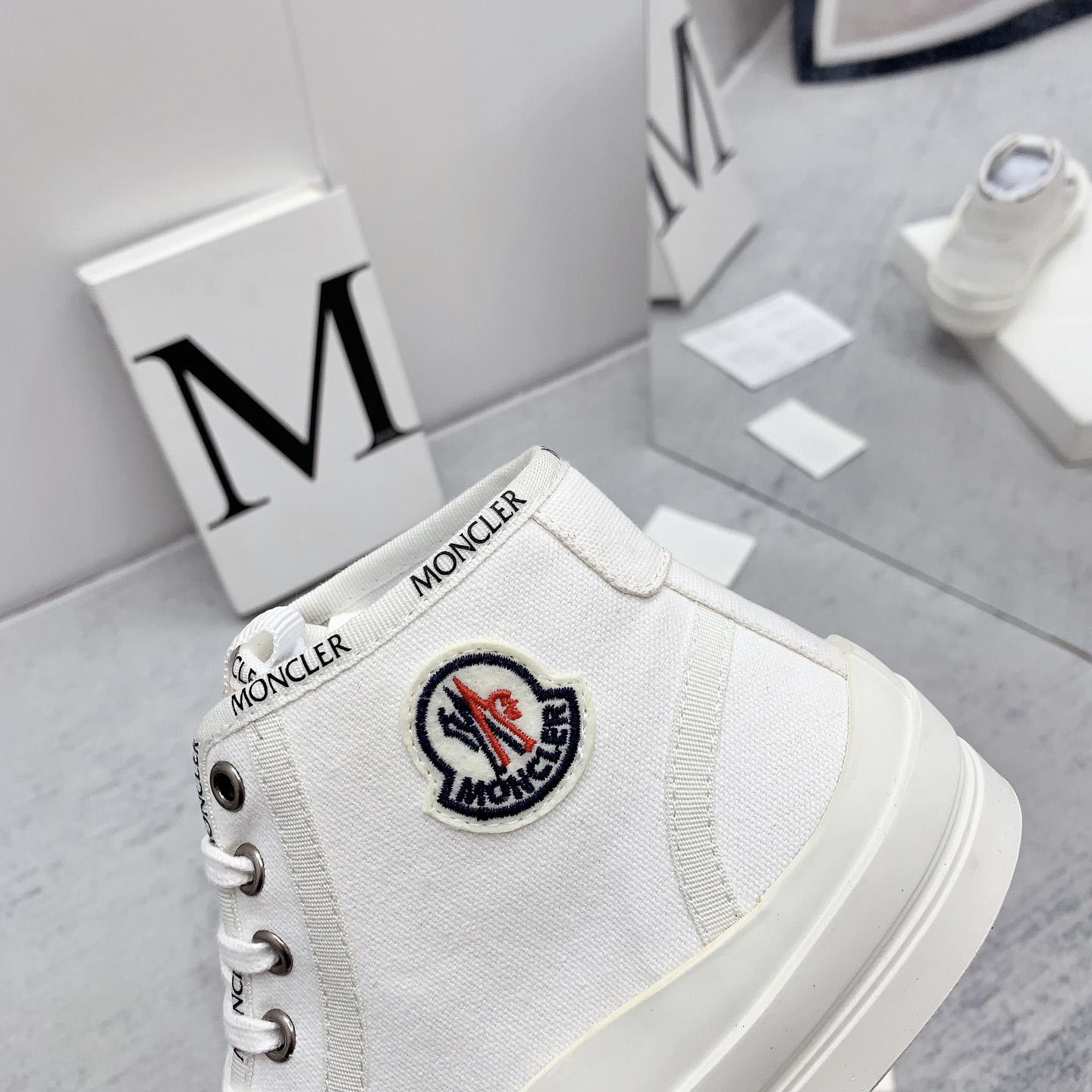 Weiße Lissex-Turnschuhe von Moncler - EUR FASHION