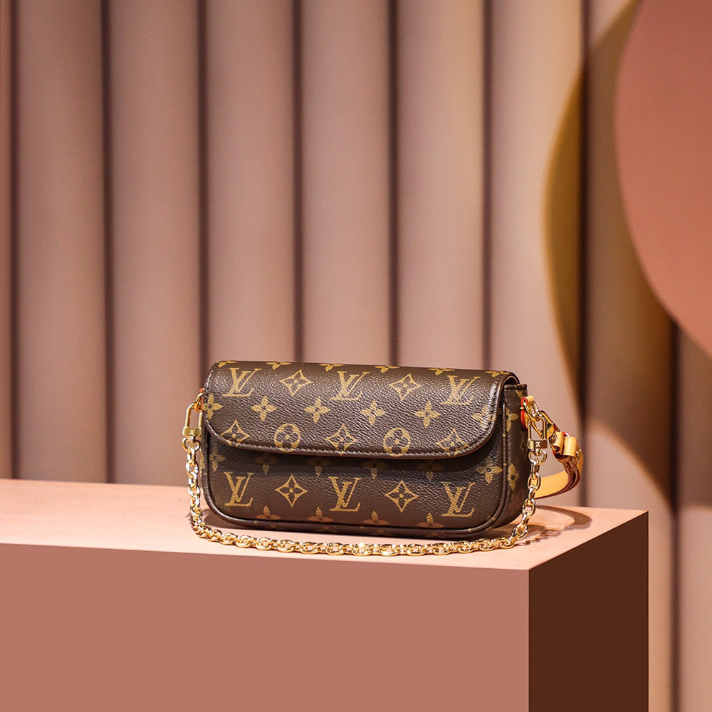 Louis Vuitton Geldbörse mit Kette Ivy (23,5*12*4,3cm) M81911 - EUR FASHION