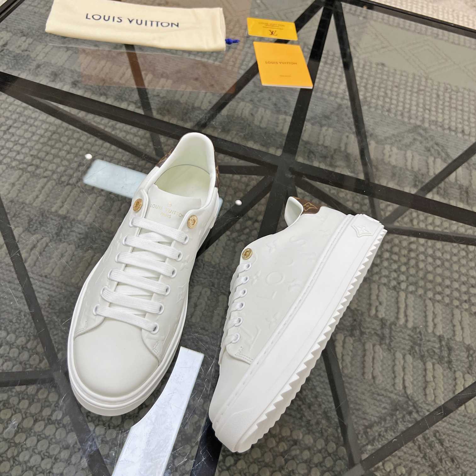 Louis Vuitton Time Out Sneaker (in britischer Größe) 1AAE5M - EUR FASHION