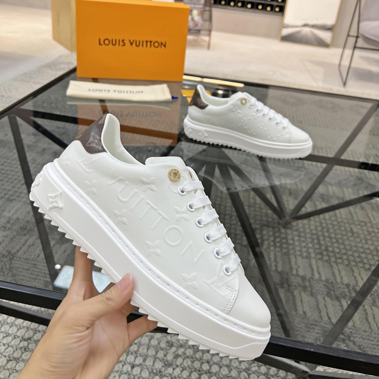 Louis Vuitton Time Out Sneaker (in britischer Größe) 1AAE5M - EUR FASHION