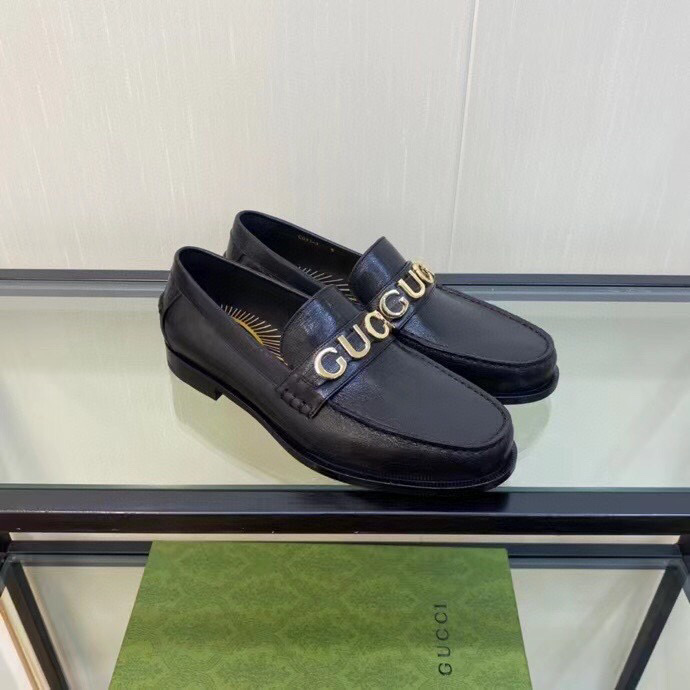 Gucci-Leder-Loafer - EUR FASHION