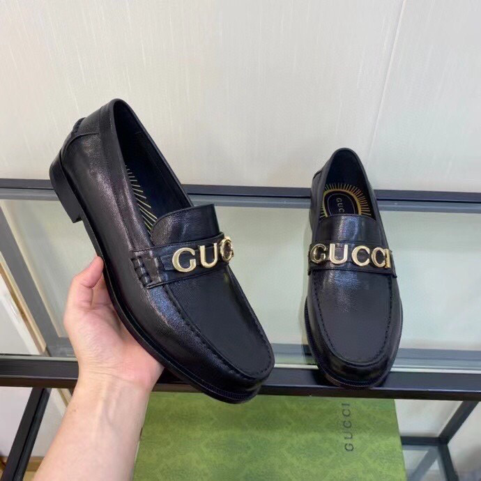 Gucci-Leder-Loafer - EUR FASHION